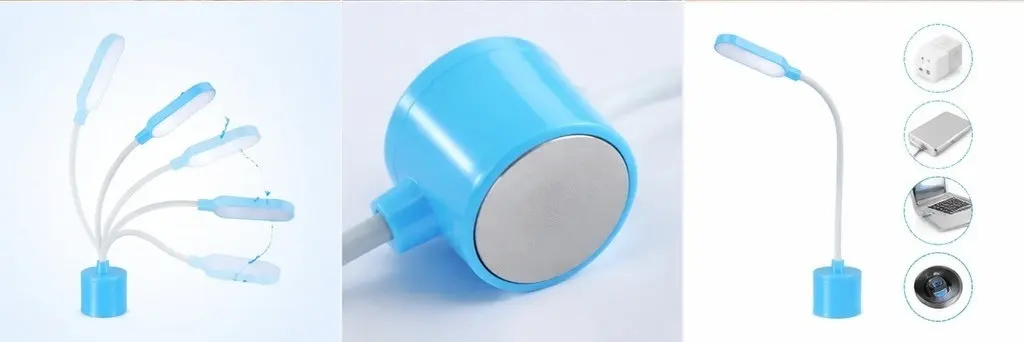 Dimmable LED Craft Lamp for Sewing Machine – USB-Powered Adjustable Work Light for Halloween Christmas Projects