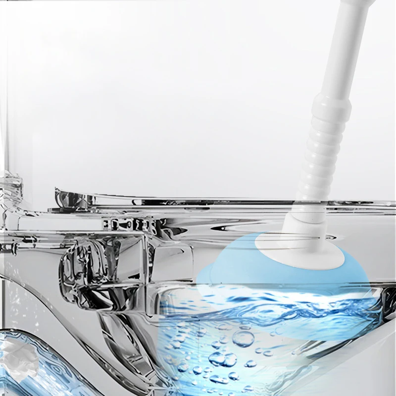 مكبس مرحاض بلاستيكي مضاد للانسداد، جهاز تجريف الأنابيب، مستلزمات تنظيف حوض المطبخ والحمام