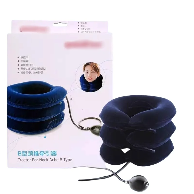 family expensesMedical cervical vertebra treatment instrument Inflatable pillow Cervical traction device free shipping