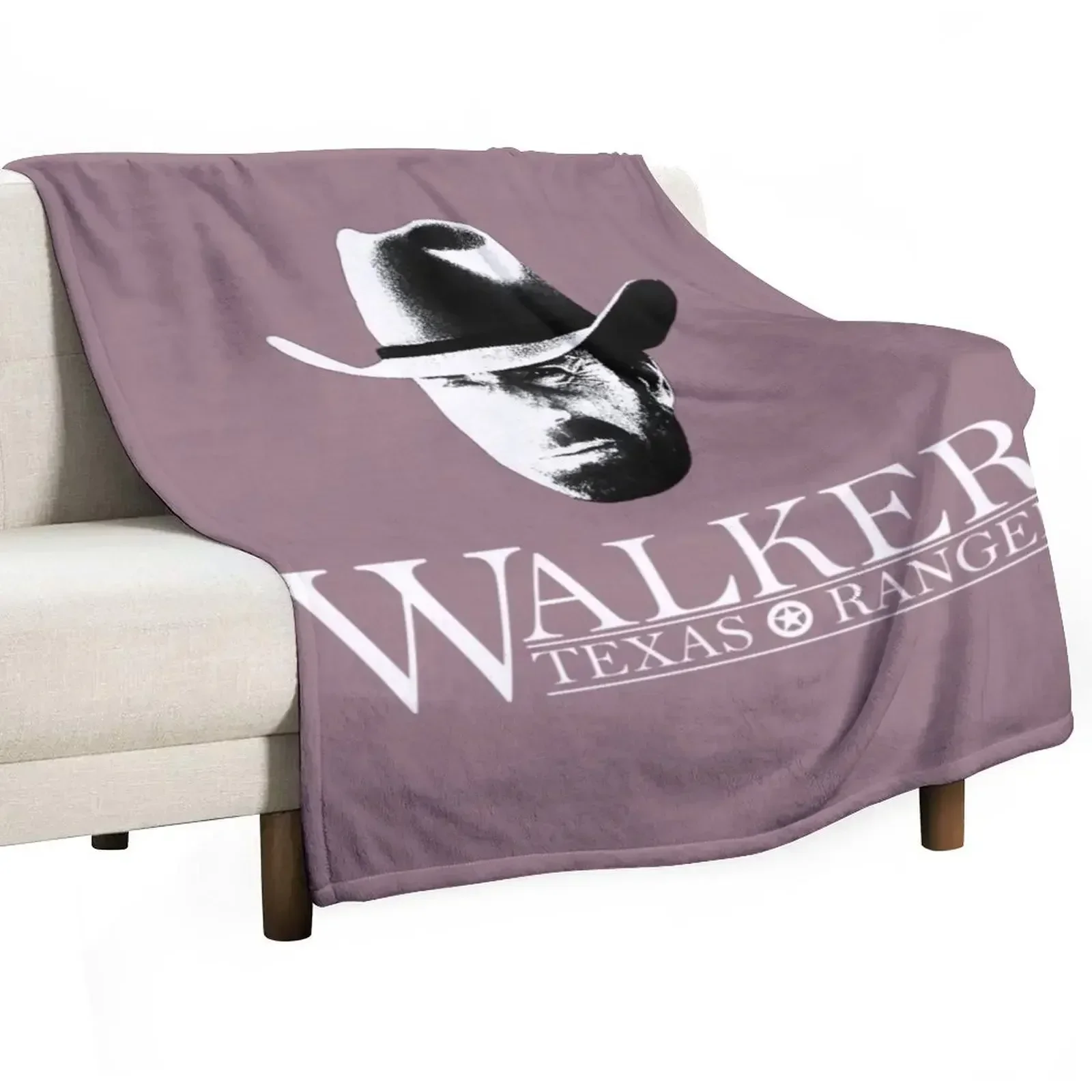 Walker Texas Ranger (Chuck Norris) Head and Essential Throw Blanket Polar for winter Blankets