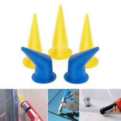 Reusable Caulk Nozzle Applicator,Angle Nozzle for Sausage and Bulk Caulk Guns Replacement Extension Tool Supplies Drop Ship