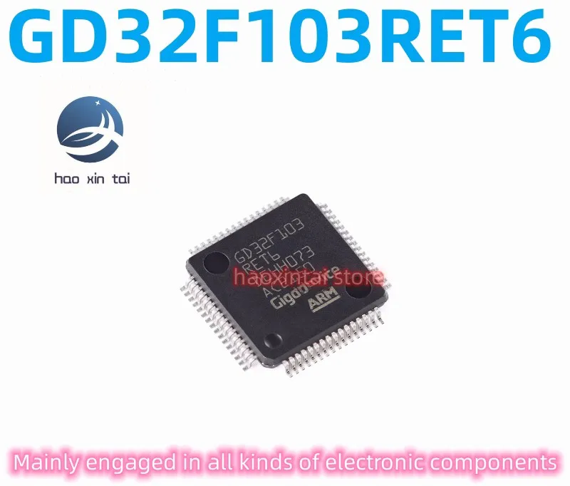 

10 шт. точечный снимок новый оригинальный GD32F103RET6 заменяет STM32F103RCT6/RET6LQFP64