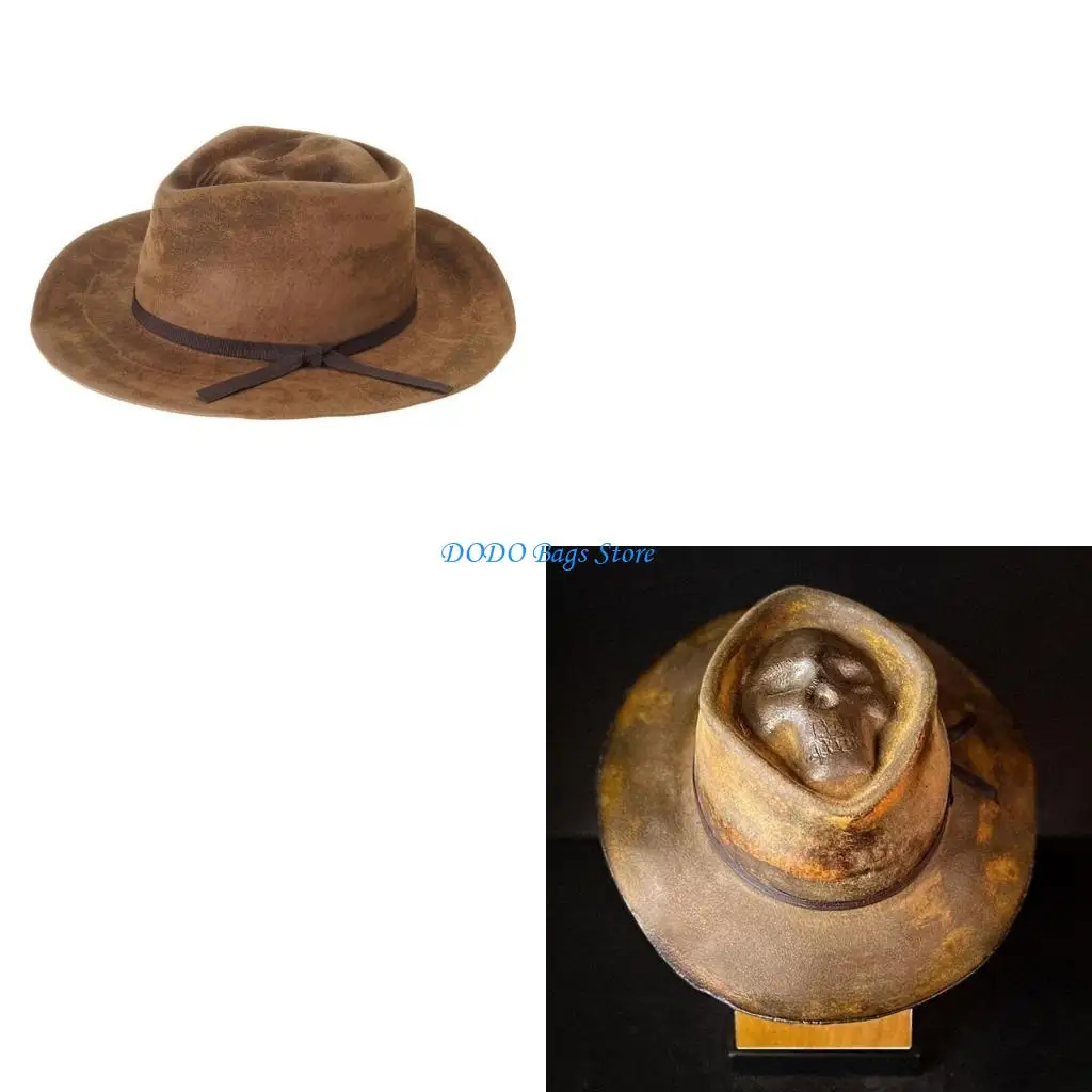 

Roll Brims Wool Fedoras Hat Roleplay Costume Hat для современных и модных стилей