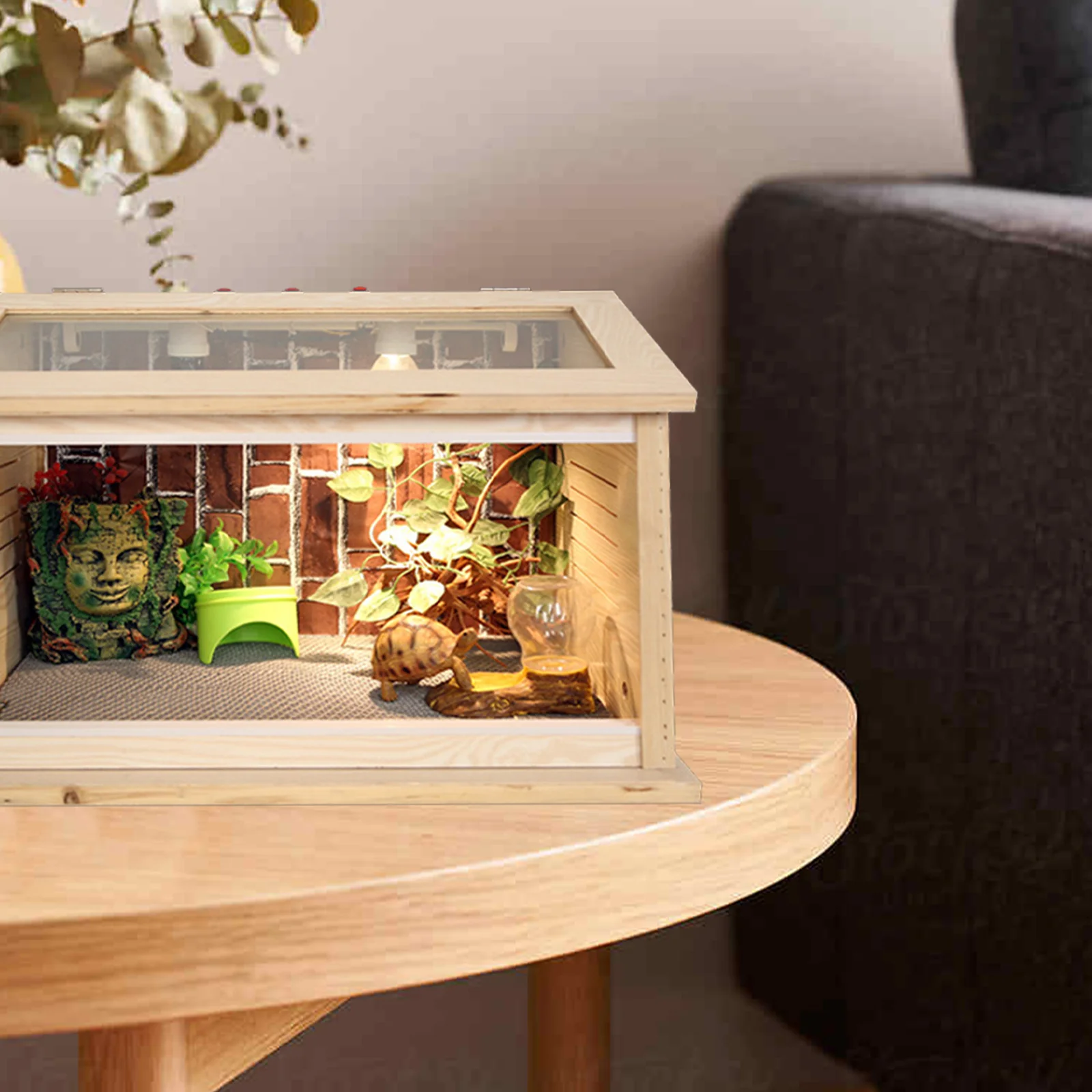 

1Set Waterproof Moisture Reptile Carpet Reusable Terrarium Bedding Cuttable Safe Cushion Snake Turtle Lizard Mat Terrarium Liner