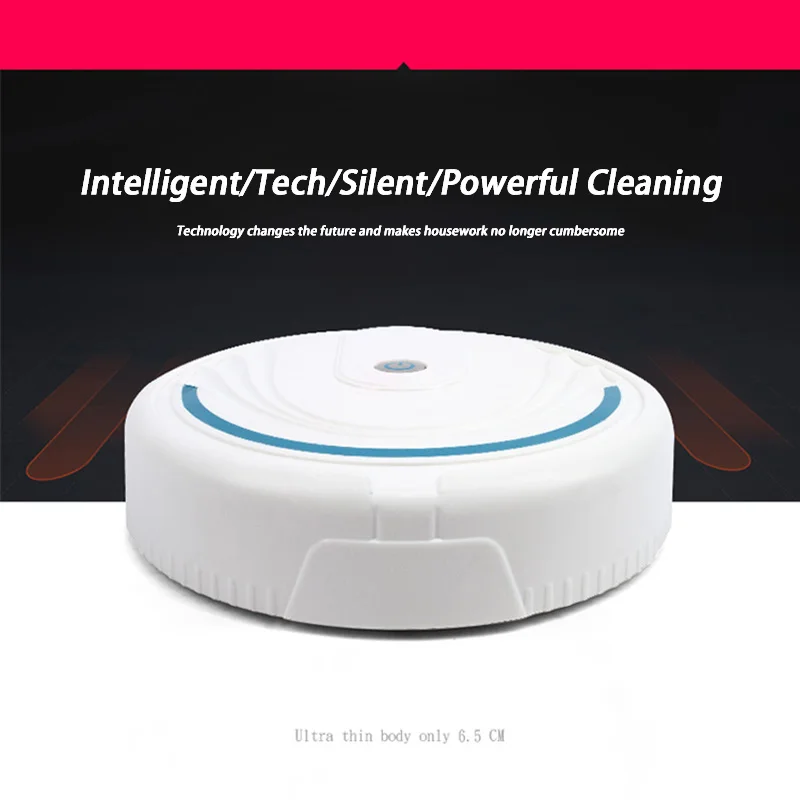 Xiaomi 5-in-1 Mini Smart Robotic Wireless Vacuum Cleaner Home Multi-Mode Rechargeable USB Home Sweeper For Wet Dry Carpet Floors