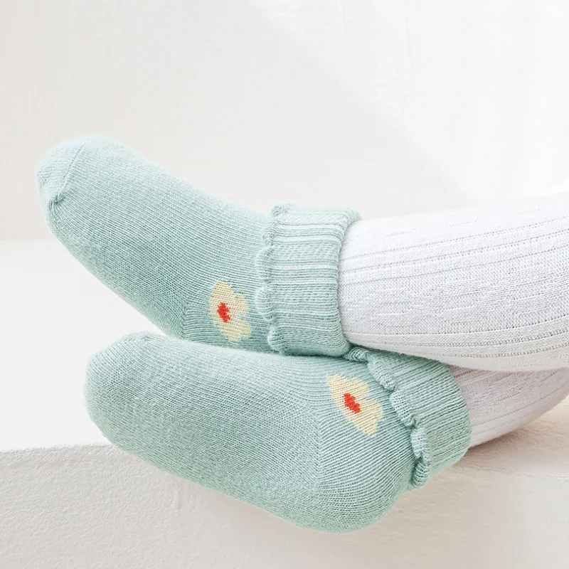 New Baby Socks Warm Colorful Short Socks Cute Rabbit Spring  Soft Socks Spring Socks Children