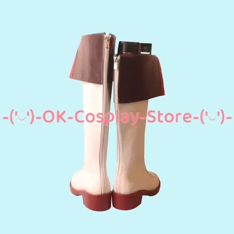 [Angepasst] Genshin Impact Tartaglia Cosplay Schuhe Anime Spiel Roleplay Kostüm Prop Halloween Karneval Party PU Leder Stiefel