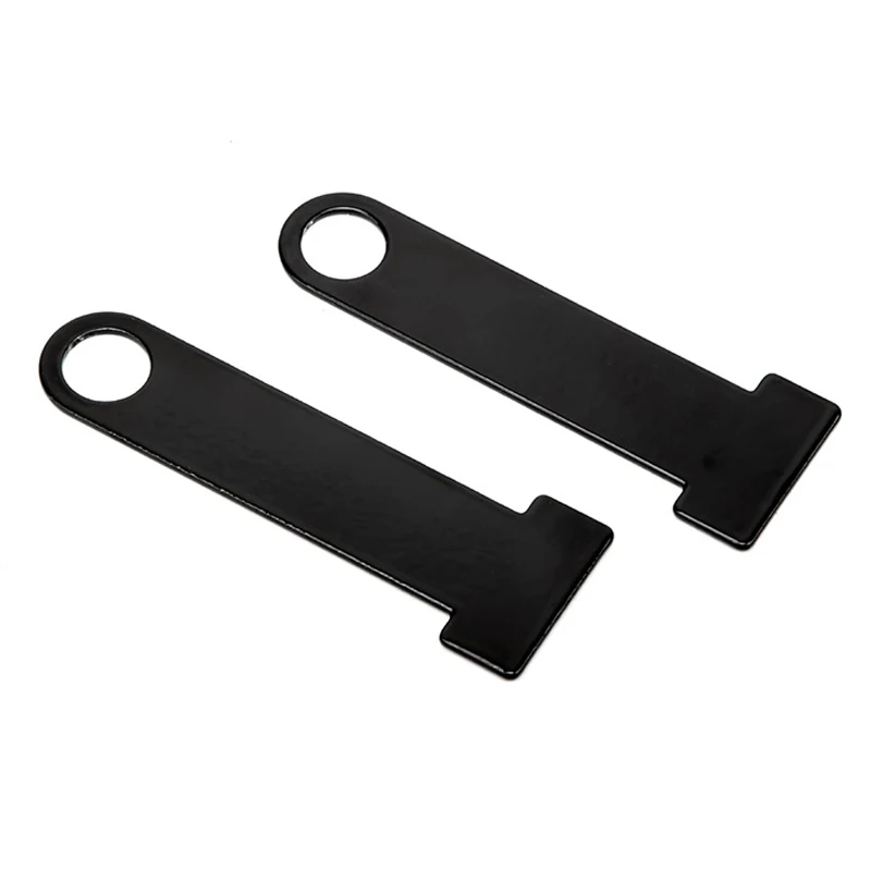 

1 Pair Black Helmet Strap D-Ring Lock Extensions Fit For Honda Goldwing GL1800 GL1500 GL1200 Stainless Steel