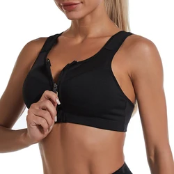 Hot Fitness Women's T-shirts Workout Sports Bra Yoga Vest Backless Solid Quick Dry Running Gym Sport bra Yoga Shirts Tank Top