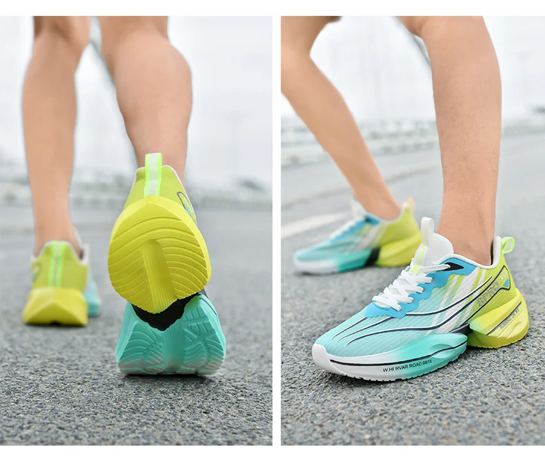 Herren-Laufschuhe mit Carbonplatte, Marathon-Spezialität, atmungsaktiv, leicht, bequeme Damen-Sportschuhe, Prime – Detail 24