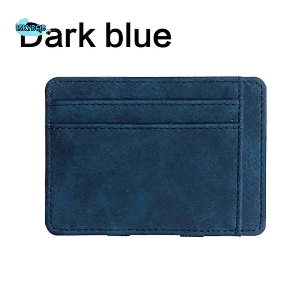 

Mini Zipper Bag Coin Pocket Coin Purse Card Case ID Card Holder Men Card Holder Magic Money Clip Slim Wallet