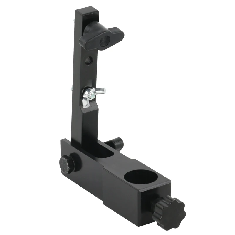 Imagem -02 - Metal Completo Lcd Monitor Cabide Suporte Suporte Mesa Vertical Haste Suspensão para Microscópio Estéreo Câmera Vídeo 25 mm 32 mm de