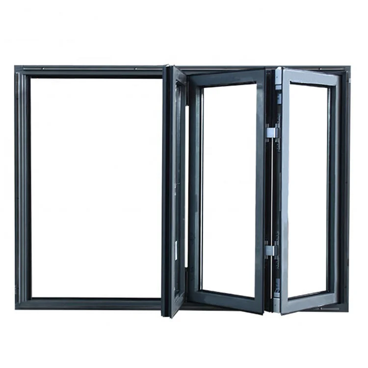 

* # High-Quality Customizable Energy Efficient Aluminum Folding Windows Residential Commercial Scene Application *