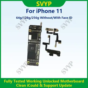 Plně testovaná autentická základní deska pro iPhone 11 Pro Max 64g/256g, odemčená základní deska s Face ID, vyčištěná iCloud, rychlé dodání 10 nejlepší prodej Základní deska iPhonu 11 Pro Max odemčená - №4