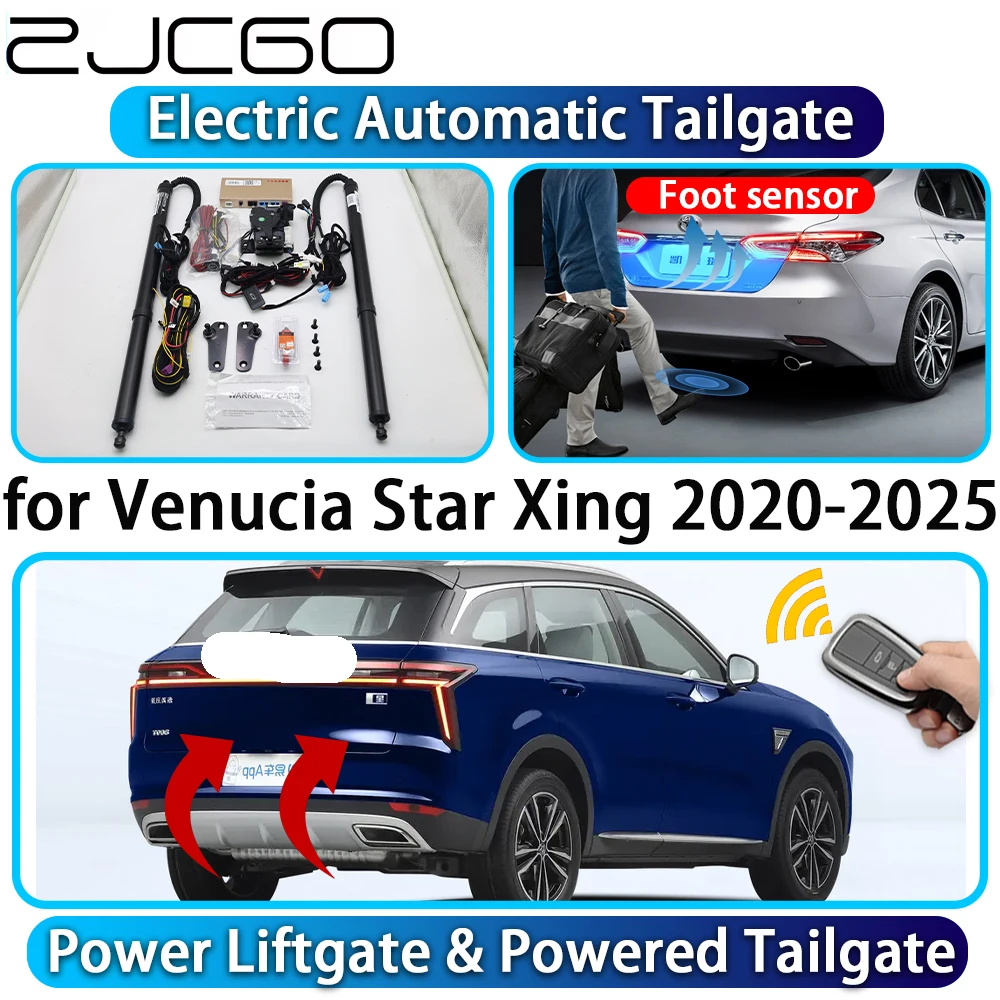 

ZJCGO for Venucia Star Xing 2020-2025 OEM Automatic Power Liftgate Powered Tailgate Intelligent System Trunk Lift Control Kit