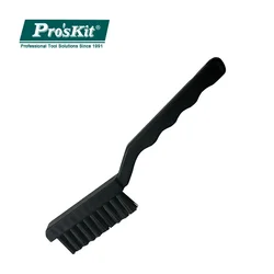 Pro'sKit AS-501B Black Large Non Slip Long Handle Static Brush (65mm) For All Kinds Of Precision Machine Element Clean Use Brush