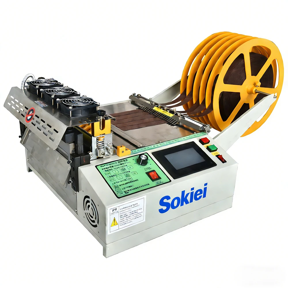 

320mm Automatic Webbing Cutting Machine, for Belt, Ribbon, Strap & Tape Cutting