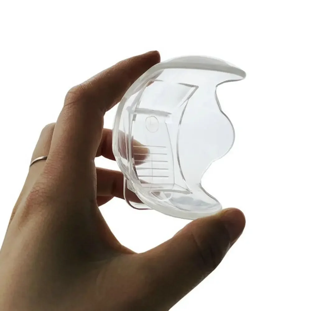 1 قطعة الخصر البلاستيك لوازم رياضية ثابتة معدات التدريب الشفافة ممارسة الملحقات حامل الكرة مقاطع التنس