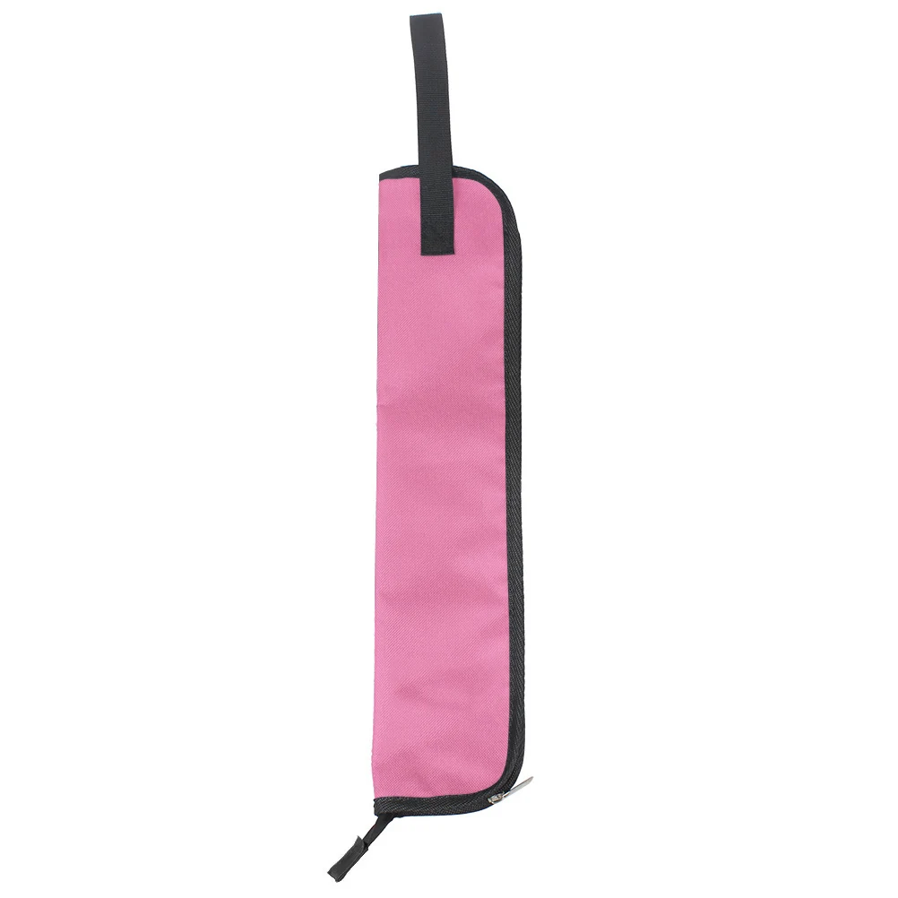 

Drum Stick Bag Oxford Cloth Durable Two Compartments for Sticks Mallets Brushes Portable Drumsticks Pouch Accessories