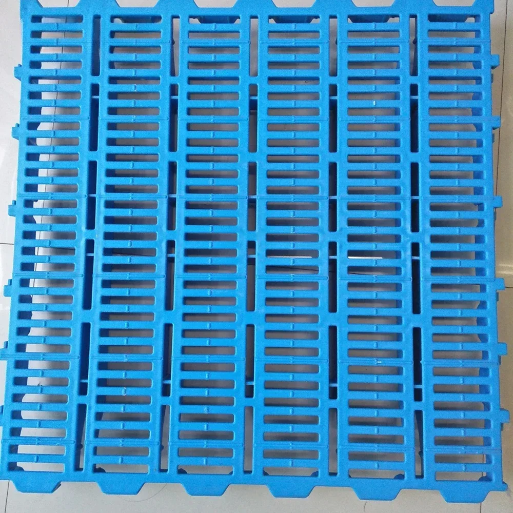 60*60cm 16 Pcs Plastic Slatted Floors Farms Thickened Manure Leakage Boards Poultry Piglets Sheep Nursery Bed Breeding Equipment