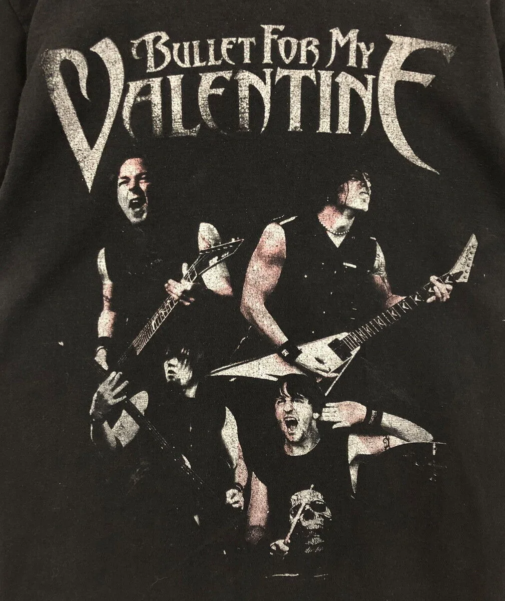 Bullet for My Valentine Band Members Black T-Shirt Unisex