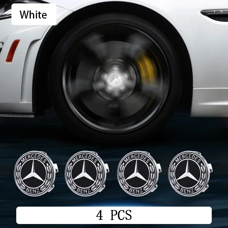 

Автомобильная наклейка Mercedes Benz, магнитная подвеска, светодиодная подсветка, колпаки ступицы колеса, светильники для C-Class A-Class E-Class, обновление колеса Ce