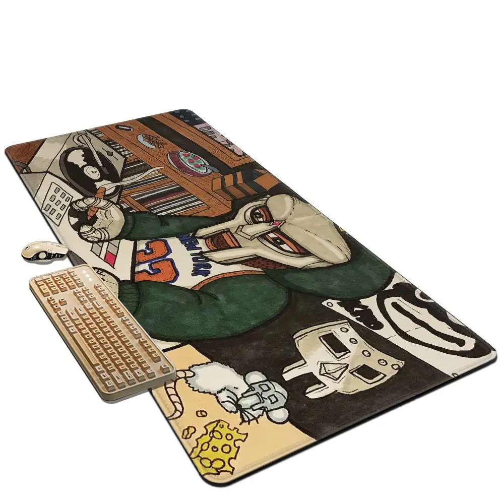 Podkładka pod mysz MF DOOM Rapper Gaming Office Desk Pads Large For Computer Non-slip Lockedge Mouse Pad — zdjęcie produktu 7