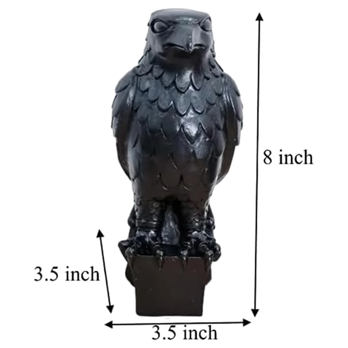 A51I Maltese Falcon Statue Shelf Decorations the Maltese Falcon Replica From the Film Prop Replica Handmade Resin Sculpture view 3