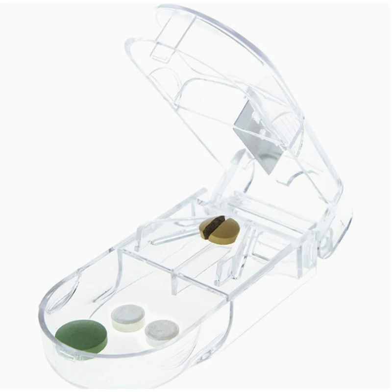 قطاعة الأدوية المحمولة، مقسم الجرعات، صندوق حبوب مريح لسهولة استهلاك الأدوية