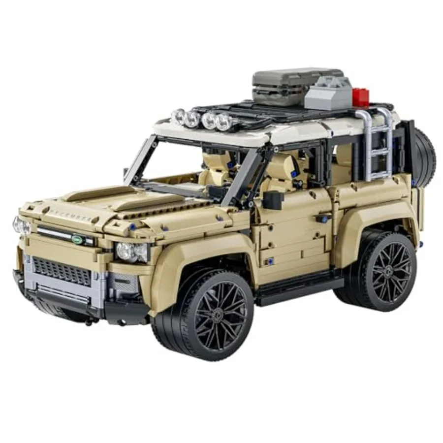 

Набор строительных блоков для взрослых: внедорожник 4x4 SUV Rover в масштабе 1:8, модель-конструктор для сборки, игрушка-машинка для любителей бездорожья