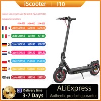 ISCOOTER I10 Adult Electric Scooter 650W Motor E-Scooter 42V15AH Battery Electric Scooter 10 Inch Road Tire Electric Scooter