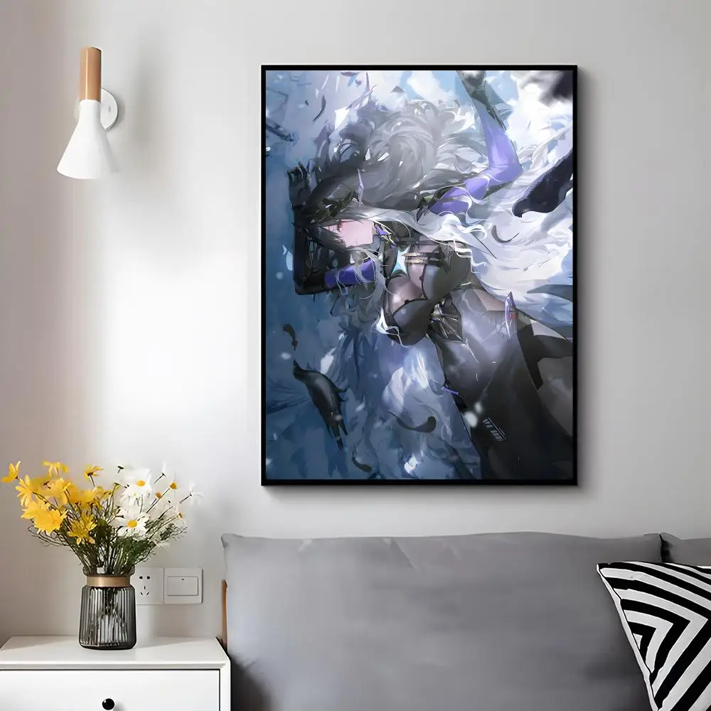 Game Action Punishing Gray Raven Poster Trendy Aesthetic Wall Decor for Dorm & Bedroom