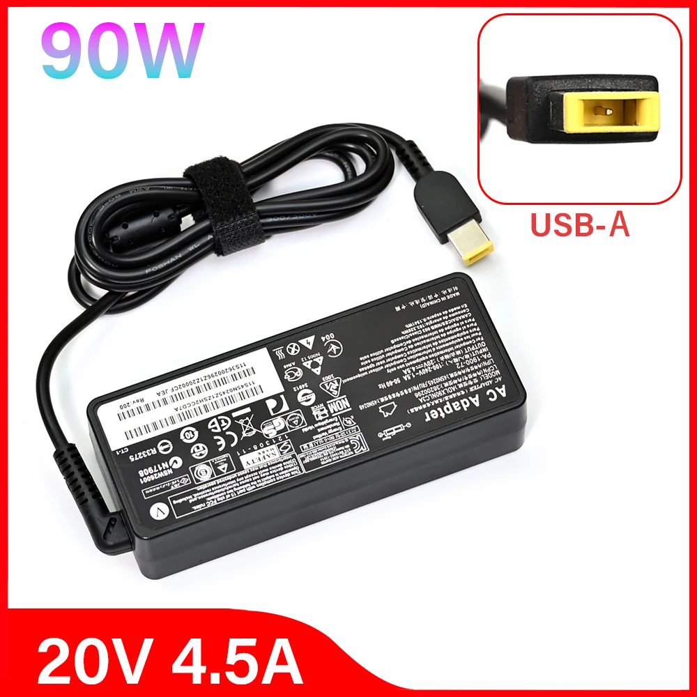 20V 4.5A AC Power Supply Adapter Laptop Charger For Lenovo G405s G500 G500s G505 G505s G510 G700 Thinkpad ADLX90NCC3A ADLX9 E540
