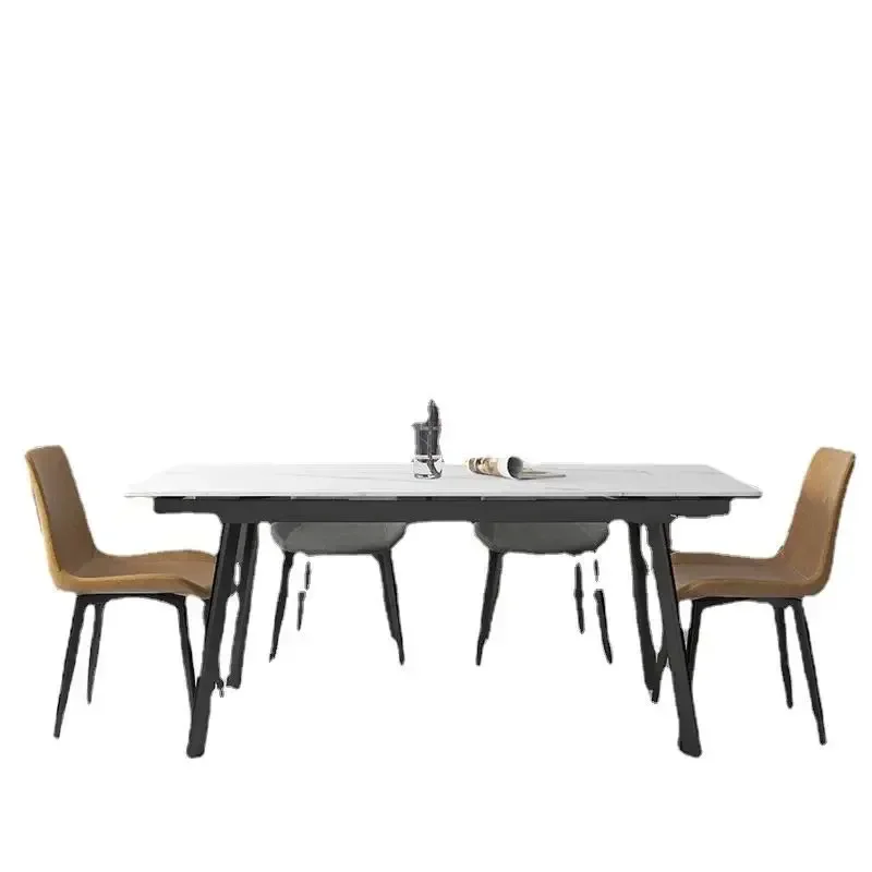 

Service Table Kitchen Marble Dining Multifunction Home Furniture Extendable Room Sedentary Mesa Comedor Reception Tables