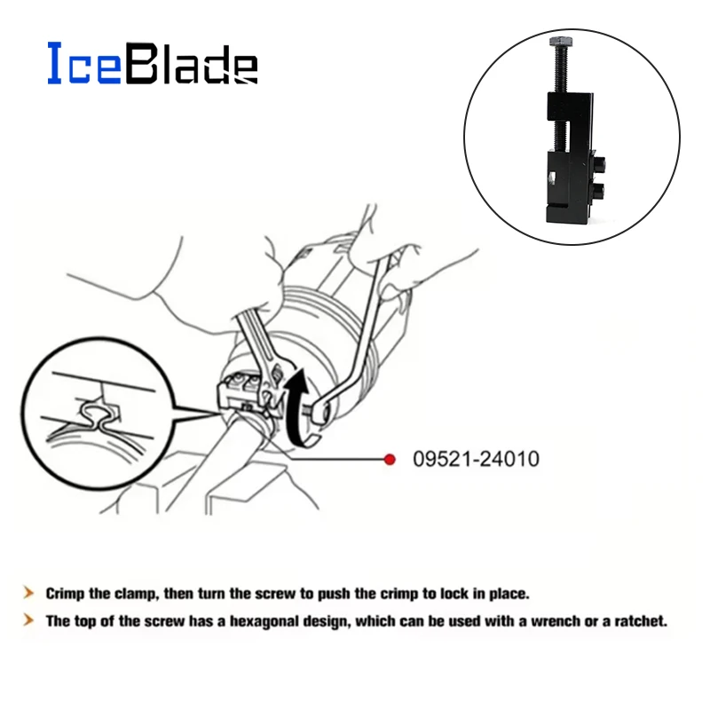 IceBlade محرك رمح لقط أداة غطاء غبار DriveShaft CV التمهيد المشبك أداة استبدال لتويوتا لأداة إزالة كزس #5