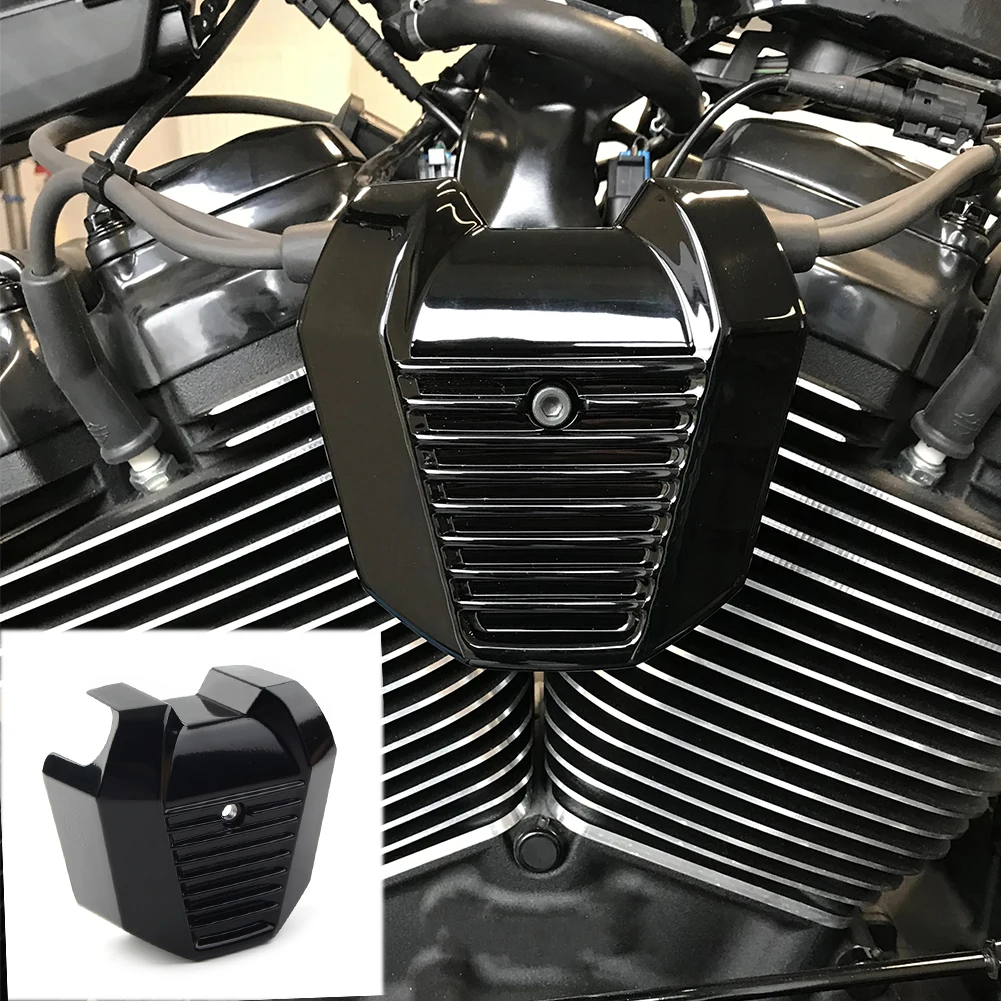 For Harley Softail Breakout Fatboy FXLR FLDE FXFB FLSB FXBB 2018 2019 2020 Motorcycle CNC Precision Coil Plug Cover Chrome Trim