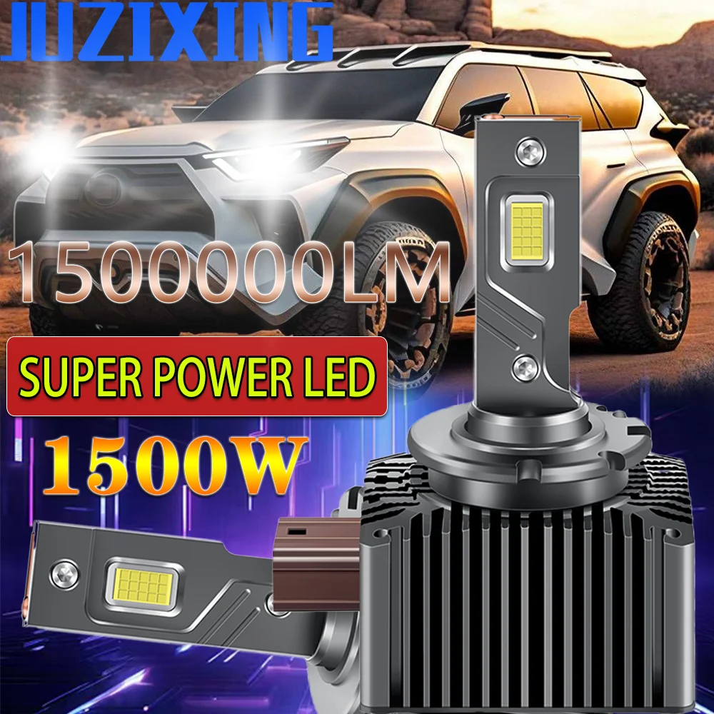 

JUZIXING LD1S D3S LED Headlights Canbus For BMW Benz Audi VW 1:1 Xenon Lamp 12V 24V Super Bright D1S D2S D4S 6500K LED Bulb