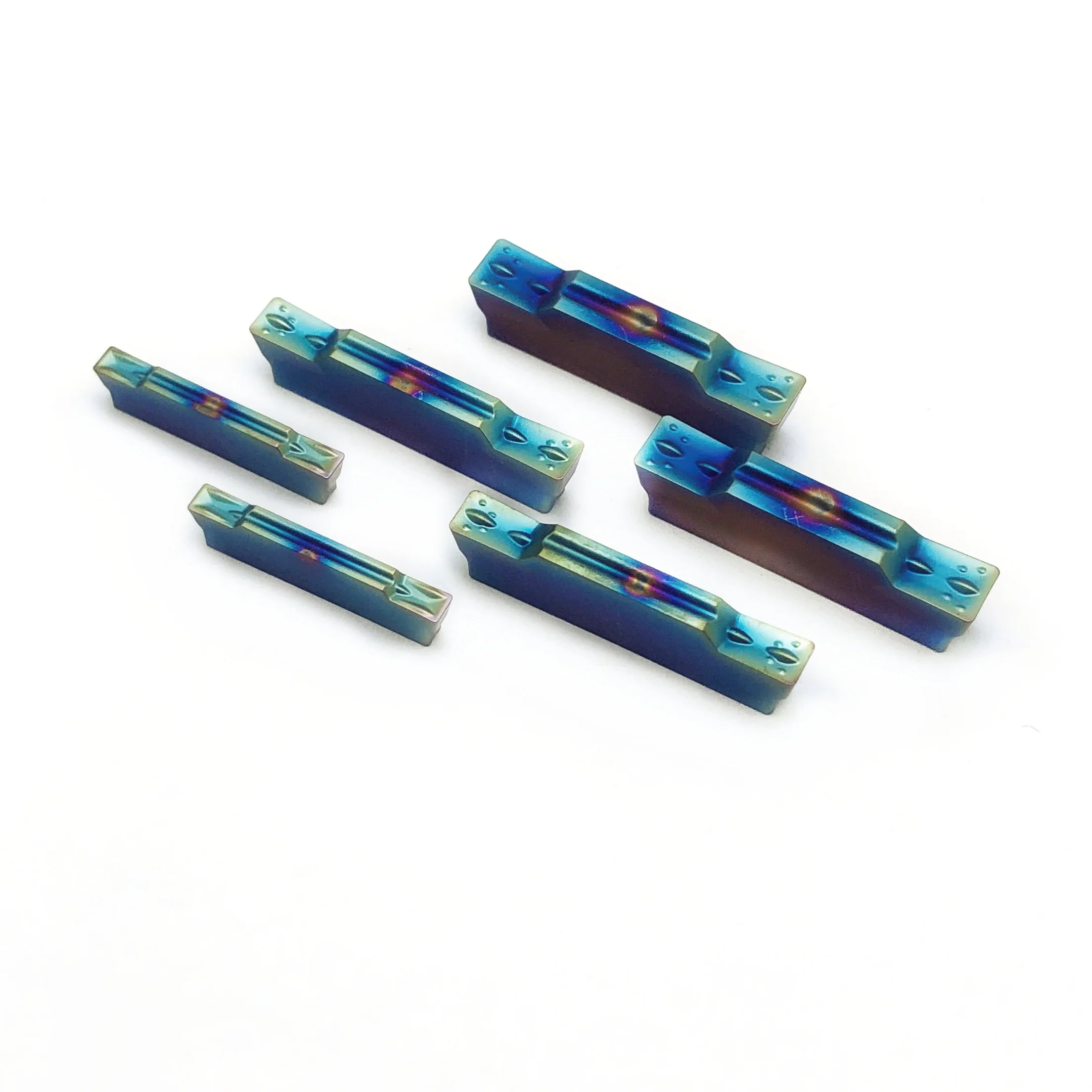 Nano-blu di alta qualità MGMN200 G KT7030 MGMN300 G KT7030 MGMN400 M KT7030 inserti in metallo duro per scanalatura Strumento di troncatura e scanalatura
