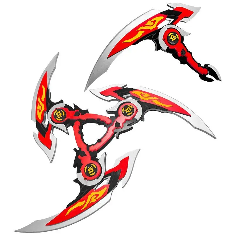 

Реквизит для косплея Rappa Sickle Honkai: Star Rail, ножи-шуринки Фухмы, реквизит для Хэллоуина, Рождественских вечеринок, игровых и комикс-фестивалей