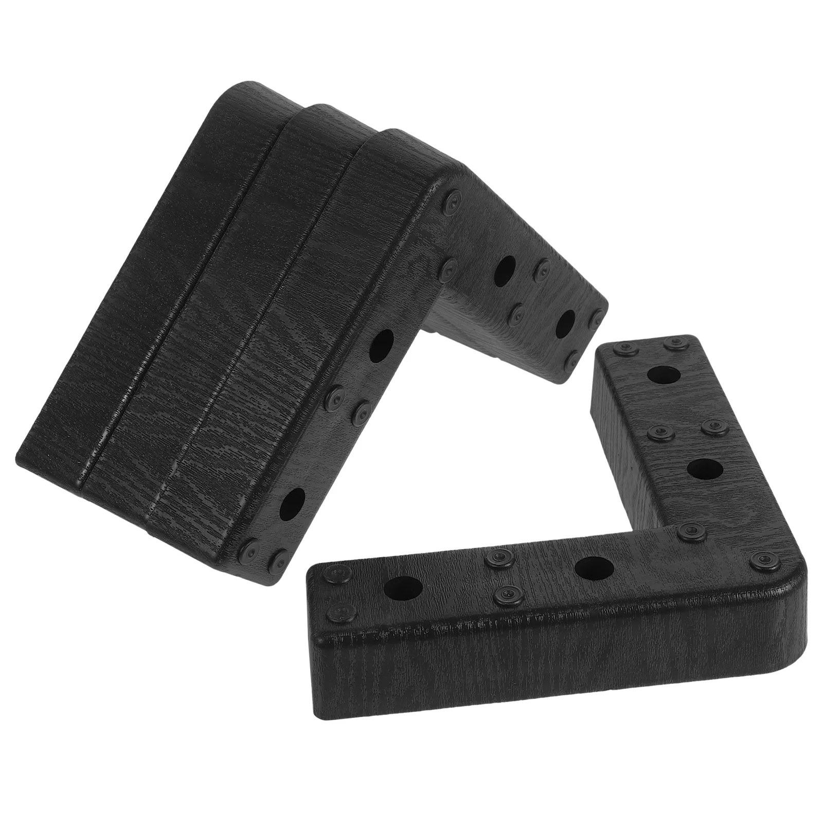 4 Stück Kunststoff-Betthöhung, Möbelheber, robust, für Sofa, Couch, Tischhöhung, Möbelbeine, Betthöhung, Tischhöhung