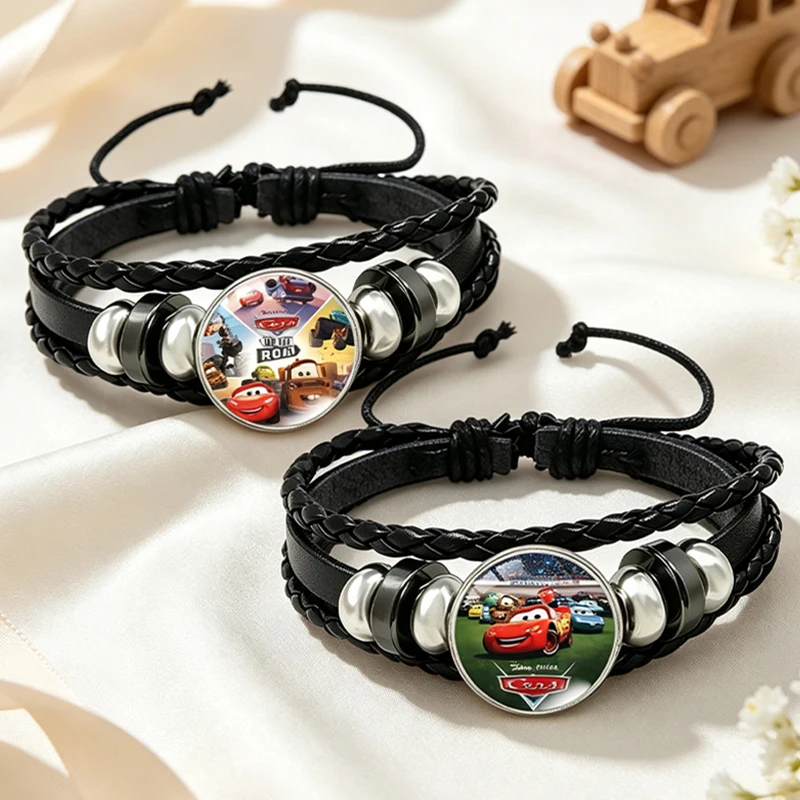 Men Accessories To Look Good - Anime Fashion Couple Bracelets Car Movie