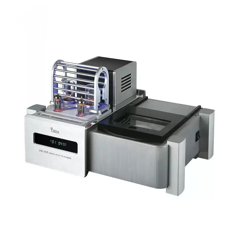 Yaqin SD-38A 6N8P Tube CD Player, PCM1794U DAC, XLR Balanced Output, HiFi Audiophile CD Transport with Remote 115V/230V