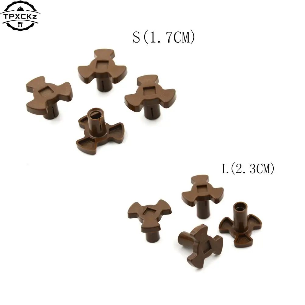 4Pcs/lot Universal Turntable Coupler Microwave Oven Turntable Roller Guide Support Coupler Tray Shaft