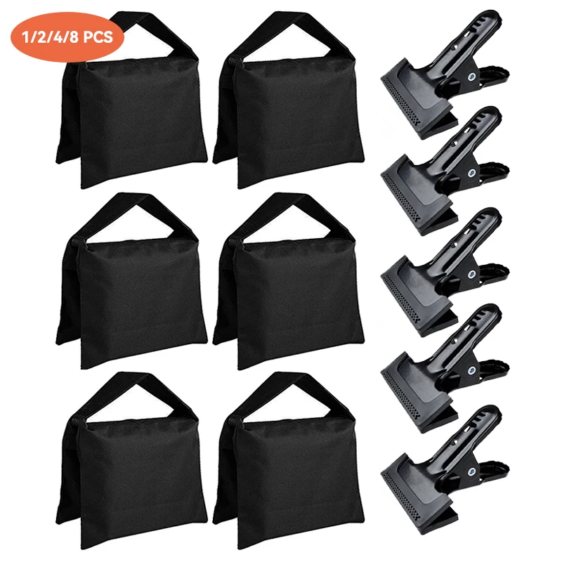 

Weight Bags For Photo Video Light Studio Stand Backyard Outdoor Sports Black Super Heavy Duty Sandbag Design