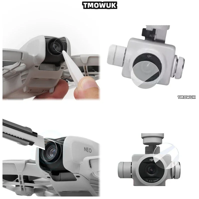 For DJI Phantom 4 Advanced RTK Pro V2.0 DJI Avata Neo - Quick Detach Lens Protector
