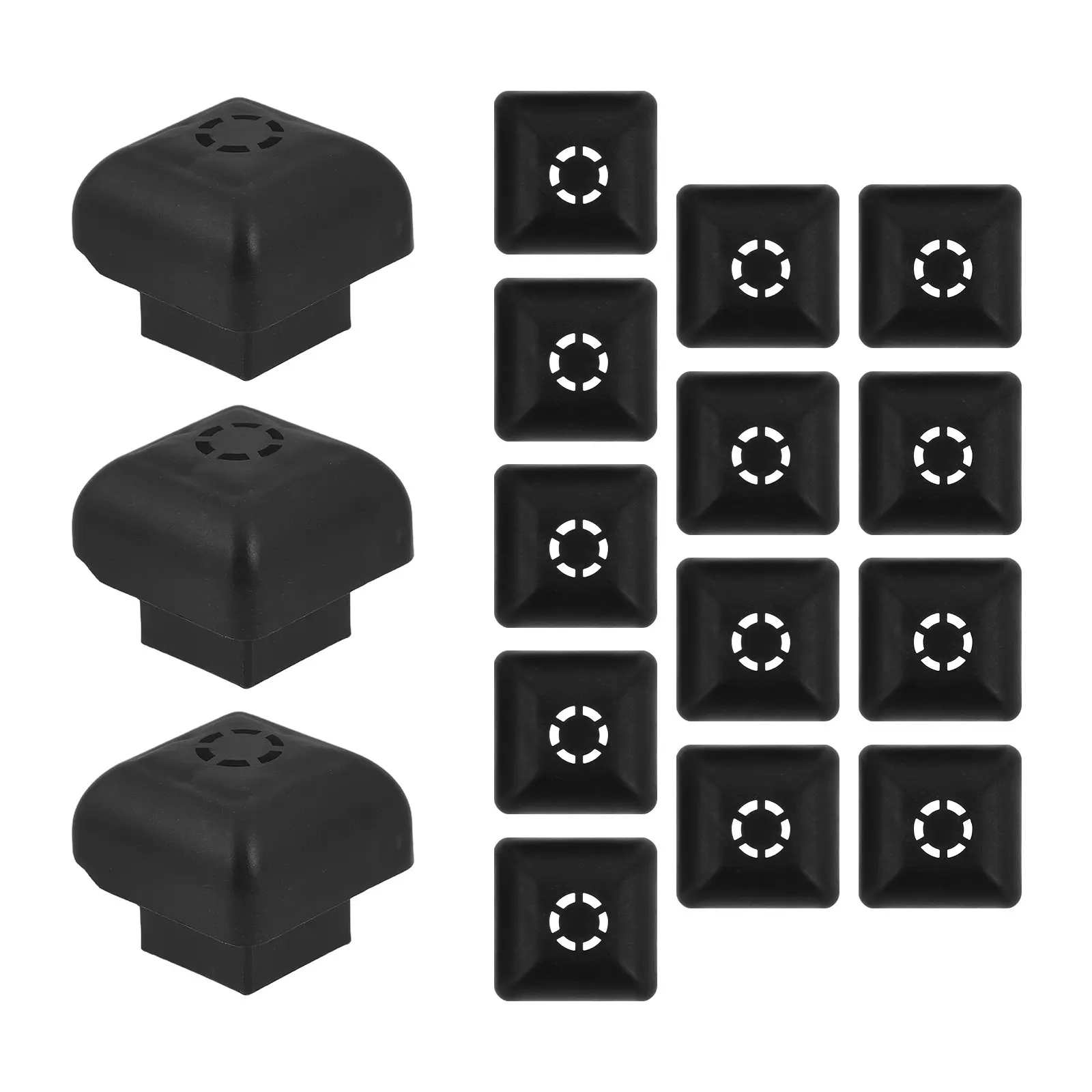 16Pcs Raised Planter Bed Caps Vegetable Planter Box Corner Protectors Outdoor Garden Frame Covers Elevated Garden Planting