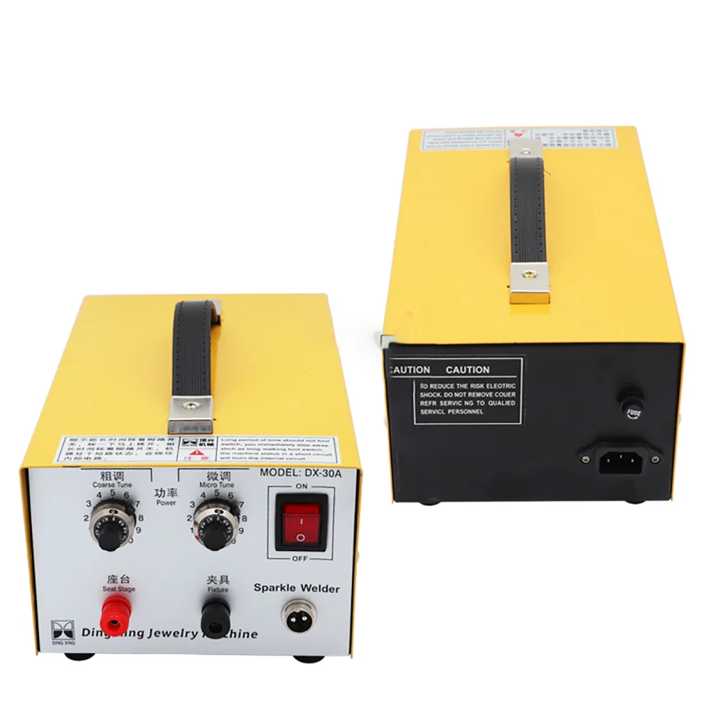 Handheld Laser Jewelry 30a Spot Welding Machine Welding Ring Machine Small Pulse Welding Machine Touch Welding Machine