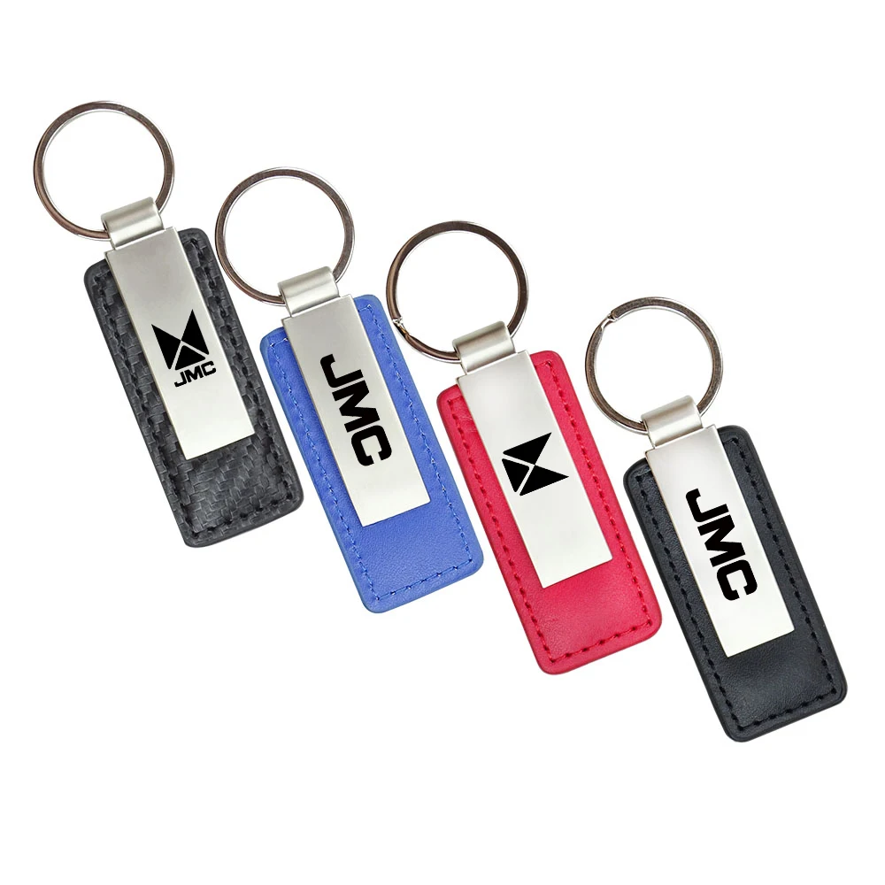 سلسلة مفاتيح معدنية من الجلد ، إكسسوارات سلسلة مفاتيح ، تصفيف لسيارة JMC بيك آب ، غراند فيتو ، فيجوس ، فيجوس بلس ، فيجوس ، فيجوس برو ، 4X4 ، جديدة