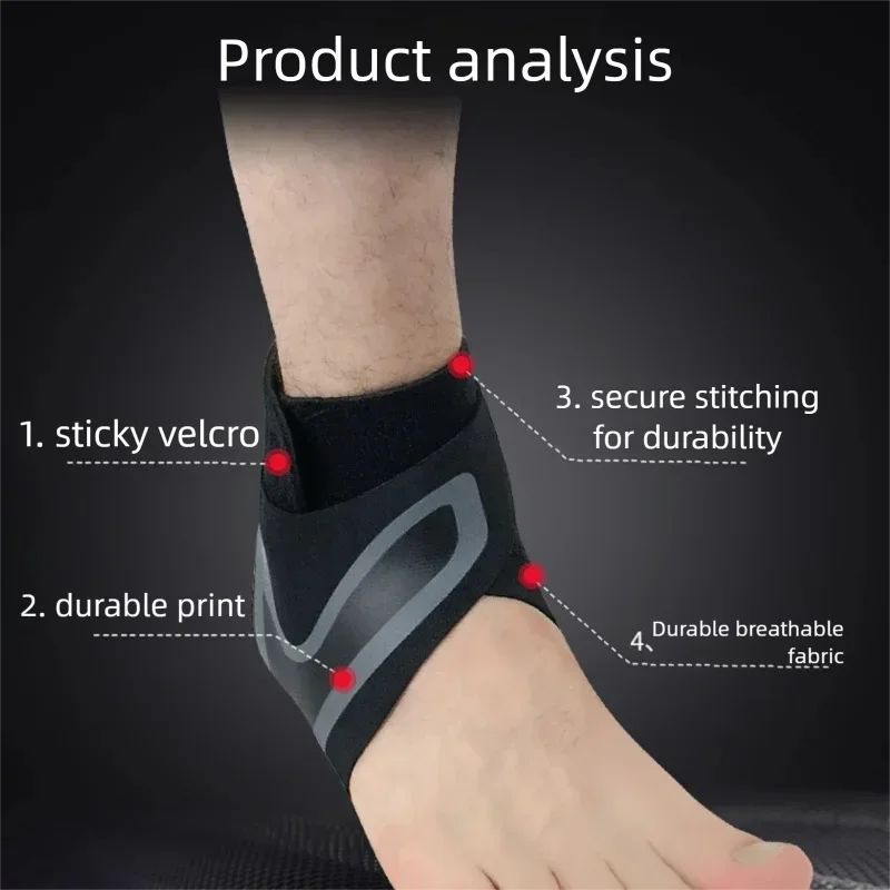 Sprain Ankle Brace Foot Ankle Support Bandage Orthopedic Ankle Protector Compression Anklet Soccer Sweatband SDHJH02