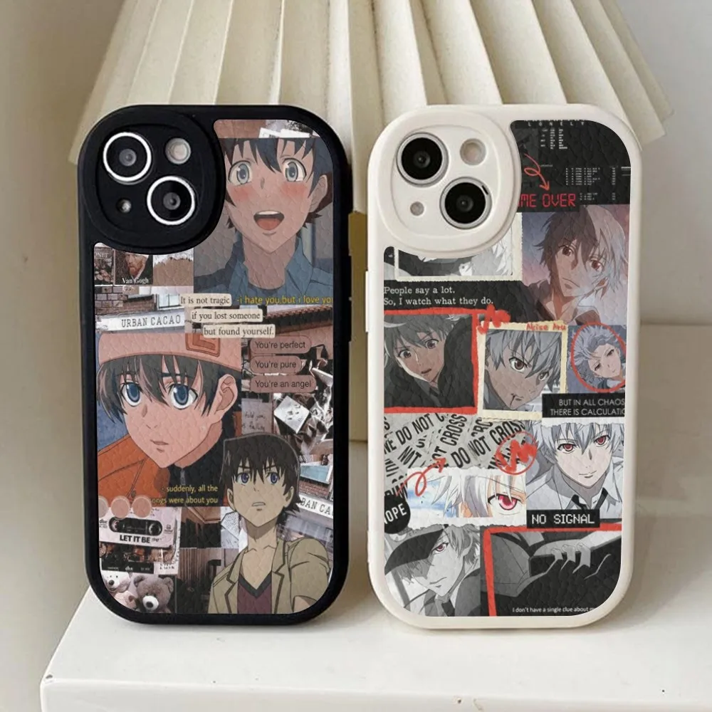 

Future Diary Phone Case Hard Leather For iPhone 16 15 14 13 12 Mini 11 14 Pro Max Xs X Xr 7 8 Plus Fundas